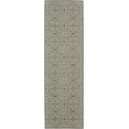 thumbnail image 2 of Nourison Bliss Modern Floral Ivory/Grey 2'3" x 7'3" Area Rug, (2' x 7'), 2 of 6