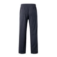 thumbnail image 4 of Zszcpp Mens Casual Pants Solid Color Stylish Drawstring Waistband Suitable Corduroy Wide Leg Baggy Trousers Casual Trouser, 4 of 7