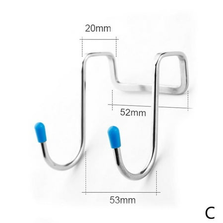 

Double S Shape Storage Hook Purse Hook For Bathroom 2N Kitchen B3 G5I6 Wall V2P6