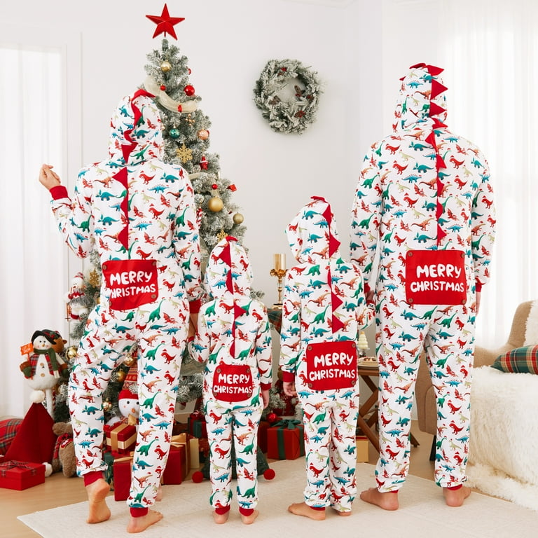 PatPat Christmas Family Matching Pajamas for Women One Piece