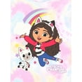 thumbnail image 6 of Gabby's Dollhouse Girls Short Sleeve Graphic T-Shirt, Sizes 4-16, 6 of 7