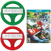 Mario Kart 8 Game Bundle with Racing Wheel (WiiU)