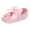 Pink, variant on HUANBAI Fashion Girls Princess Style Exquisite Solid Color Flower Bow Shoes Baby Toddler Shoes 12-18 Months