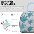 thumbnail image 3 of Lunch Bag Lunch Box for Women Reusable Insulated Lunch Bags,Water-Resistant Turtles and Wave Pattern Cooler Lunch Tote Bag, Large Capacity for Work Travel Picnic, 3 of 6