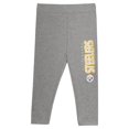 thumbnail image 3 of Toddler Pittsburgh Steelers Club House Long Sleeve Hoodie Top and Leggings Two-Piece Set, 3 of 5