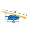 thumbnail image 3 of BotaniNest Outdoor Water Sprinkler Play Mat For Kids Pad Summer With Spray And Inflatable Ring, 3 of 5