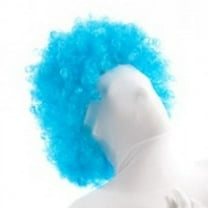 Morphsuit Adult Men/Women Fancy Fuzzy Costume Wig, Blue