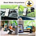thumbnail image 4 of Car Tablet Holder Mount Holder for Dash Desk Windshield Headrest 360 Degree Rotation  iPad Stand Holder with Strong Cup Suction, 4 of 4