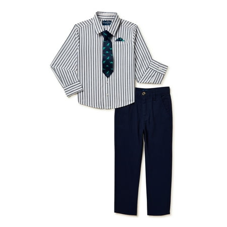 

Freestyle Revolution Toddler Boy Dress Shirt & Pants with Tie Outfit Set 3-Piece Sizes 2T-4T