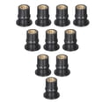 thumbnail image 4 of Professional Rubber Universal Brass Insert Windscreen Nuts Replace 10x M5, 4 of 8