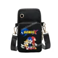 thumbnail image 3 of Estuche para teléfono móvil de Sonics, bolso bandolera minimalista de moda con figura de juego, monederos de gran capacidad, bolsos de muñeca informales de varias capas, 3 of 5