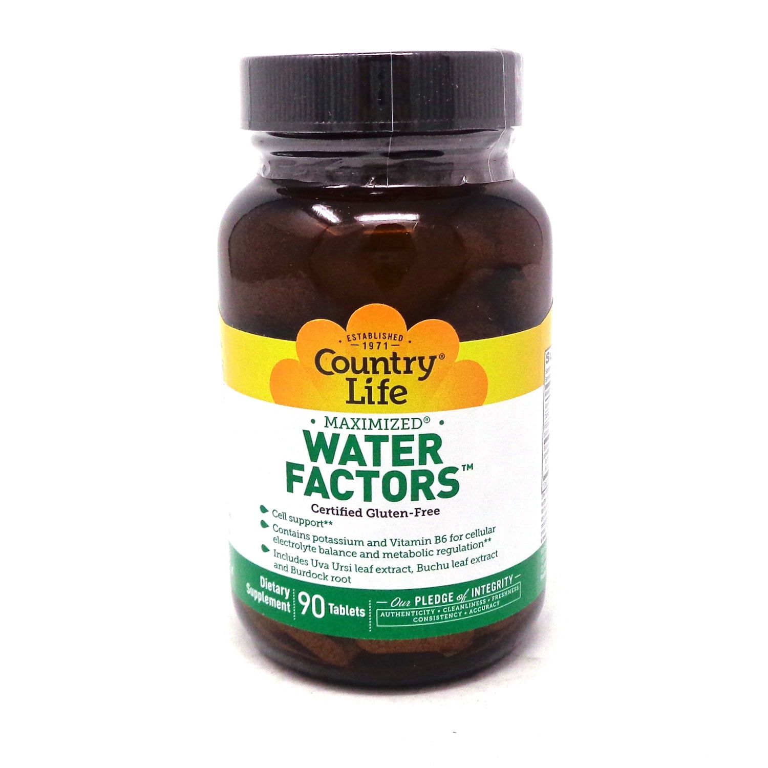 Country Life Water Factors 90 Tablets