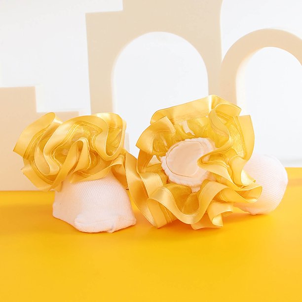 STEADY Ruffle Socks, Lace Frilly Princess Dress Socks Little Girl Big