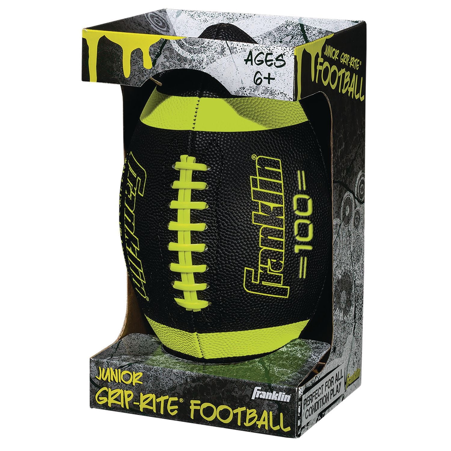 Franklin Sports Grip-Rite Junior Football