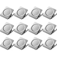 thumbnail image 1 of Strong Magnet Clips 1.2 Inch - 12 Packs Heavy Duty Metal Magnetic Clips for Refrigerator, Magnetic Clips for Whiteboard, Picture, Office Magnets, Magnet Clipboard for White Boards, 1 of 7