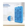 thumbnail image 3 of Paquete  Xtellar De 4 Hielos Reutilizables Bolsa De Hielo Delgada Color Azul, 3 of 4