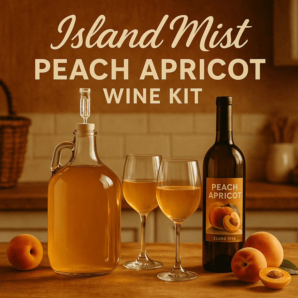 Winexpert Island Mist Peach Apricot Wine Kit