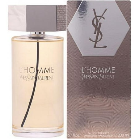 - Yves Saint Laurent Ysl L'Homme Eau De Toilette, 6.7 Oz