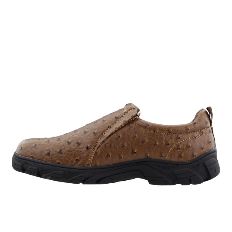 Roper Mens Performance Faux Ostrich Slip On Casual Shoes  display picture 3