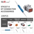 thumbnail image 2 of Kit de Conectores JRready ST6327-8 Serie Deutsch DT de 8 Pines, 2 of 6