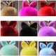 thumbnail image 2 of unbranded Llaveros Femeninos Pom Pom Con Orejas De En Material Sintética Para Regalo, 2 of 4