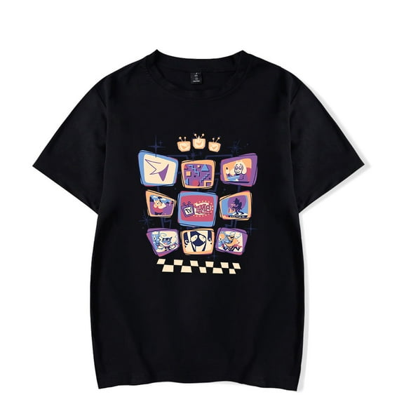 Deltarune TV Time T-Shirt Men/Women Streetwear T-Shirt Shirt Short Sleeve