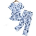 thumbnail image 1 of Womens Plus Size Summer Pyjamas Sets Loungewear Summer Pjs Sets Cotton Sleepwear, 1 of 5