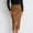 c01Brown, variant on Arnsht Women’s Faux Leather Slim Fit Skirt Summer Solid High Waisted Stretchy Pencil Skirts Front Slit Midi Skirt Brown L