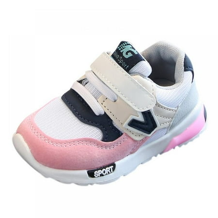 

Children Casual Sneakers Air Mesh Breathable Soft Running Sports Shoes