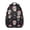 Skull and Bow, variant on Moth and Skeleton Gothic Pattern Backpack for School, Cute School Bag with Adjustable Shoulder Straps and Padded Back, 15.3"x11"x6.7"