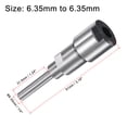 thumbnail image 2 of Unique Bargains 6.35mm (1/4') to 6.35mm (1/4') Router Collet Extension Rod Converter Adapter for Engraving Machine, 2 of 5