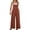 Red jumpsuits for womens, variant on clear 50% off Usmixi Jumpsuits for Women Dressy Comfort Cotton Linen Casual Solid Loose Straight Strap Long Jumpsuits with Pocket Summer Square Neck Sleeveless Plain Maxi Formal Rompers Dark Blue m