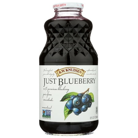 R.W. Knudsen Family Just Blueberry Juice, 32-Fluid Ounce