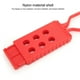 thumbnail image 3 of 10PCS Safety Lockout Hasp 6?Hole Insulating Nylon for Industrial Equipment Maintenance, 3 of 5