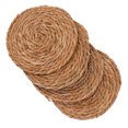 thumbnail image 1 of Nestingho 4Ud Posavasos De Rattan Tejidos Para Color Con Antideslizante Y Aislante De Calor, 1 of 6