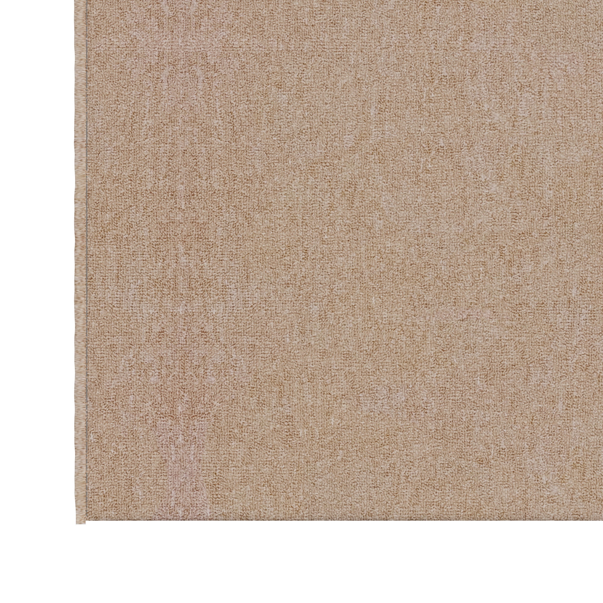 Ottomanson Hallway Runner Rug 2'7" x 41' Non-Slip Stain-Resistant Custom Size Carpet for Kitchen, Beige