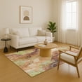 thumbnail image 7 of Addison Rugs Mayfield Premium Machine Washable Transitional Abstract Mocha Rectangle Rug, 8' x 10', 7 of 7