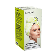 DevaCurl DevaTwist Anti-frizz Microfiber Hair Towel Wrap, Wash Cloth, 1 Piece