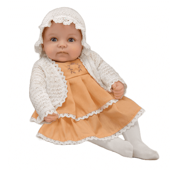 The Ashton-Drake Galleries Such A Doll Photo Contest Collection Issue #7: 'Rosalie' Baby Doll Handcrafted Lifelike with RealTouch® Vinyl and Hand-Rooted Hair by Ping Lau 17-Inches