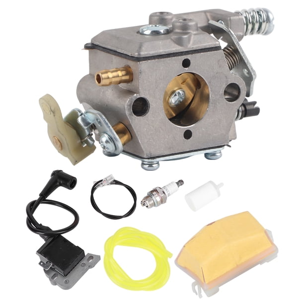 Reemplazo de carburador de motosierra con superficie anodizada de aluminio para HUSQVARNA 51/55