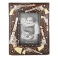 thumbnail image 3 of Western Outlaw Pistol Revolvers Lasso Ropes Lone Stars Photo Picture Frame Decor, 3 of 4