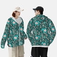 thumbnail image 6 of Sigee Lephants in the Jungle Print UPF50+ Men's Sun Protection Hoodie Shirt SPF UV Shirt Long Sleeve Fishing Outdoor Lightweight, S-3XL, 6 of 9