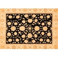 thumbnail image 1 of Ahgly Company Indoor Rectangle Oriental Orange Traditional Area Rugs, 8' x 12', 1 of 4