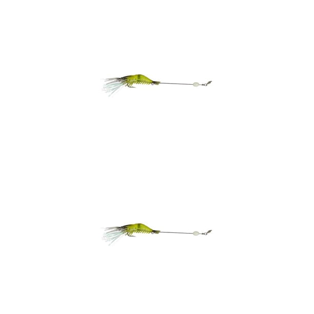 Soidarity 10 piezas de señuelos de pesca falsos, cebos artificiales vivos, atracción portátil, equipo personalizado, para exteriores, cabeza Type2 NO2 Soidarity CBP504407