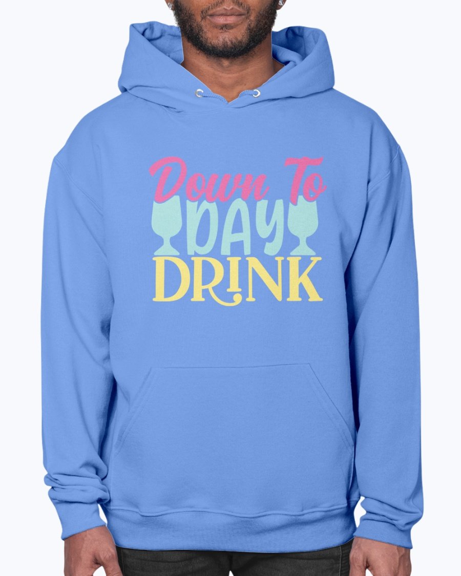 hoodie with drink pocket