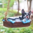 thumbnail image 4 of Estatua De Perro De Jardín, Regalo De Animal, Decoración Colgante, Figura De Perro Oscilante De Resina, Visualización Perfecta, Linda Para Patio, 4 of 7