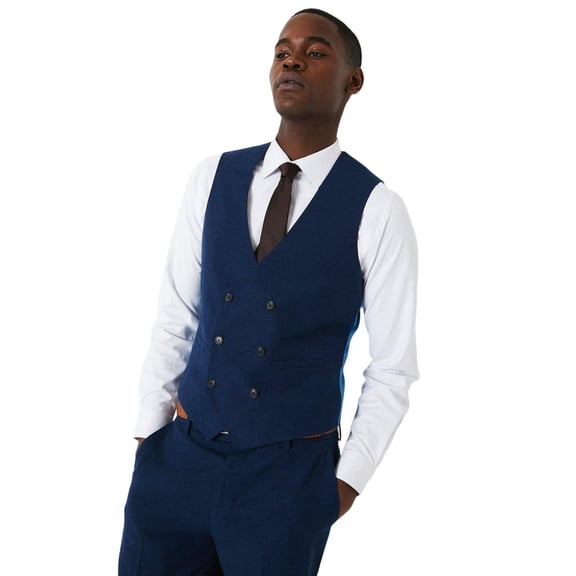 Dorothy Perkins Mens Linen Tailored Wedding Vest