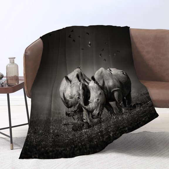 Unique Print Blanket Throw Comfortable Warm Velet Plush Fluffy Throw Blanket Perfect Gift for Couch Sofa or Bed 50"(Width) x 80"(Length)