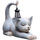 thumbnail image 1 of Cat Solar Lantern, Solar Cat Garden Light, Cat Garden Lantern, Solar-Powered Cat, 1 of 5
