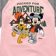 thumbnail image 3 of Disney Standard - Packed For Adventure Pluto Mickey - Toddler & Youth Girls Fleece Dress, 3 of 5